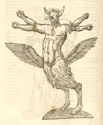 illustration av Monster från Aldrovandis History of Monsters, 1642