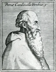 Porträtt av Pietro Bembo (1470-1547)