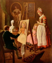 Den unge målaren, 1760-talet, 1965.