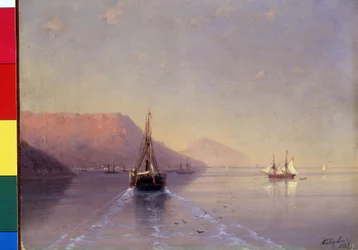 Jauietude (Tsalm). Peinture av Ivan Konstantinovich Aivazovsky (Ivan Konstantinovich Aivazovsky