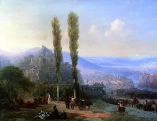 Utsikt över Tiflis, 1869.