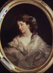 Porträtt av Alexandra Chelischeva, 1860-1870-talen