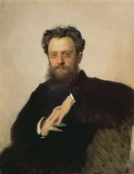 Porträtt av professor A. Prachov (1846-1916), 1879