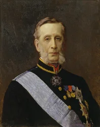 Porträtt av greve Pjotr Alexandrovich Valuyev 1815-1890, 1880