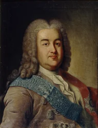 Porträtt av prins Alexey Mikhailovich Cherkassky, 1760-talet