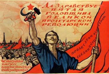 Femte årsdagen av den ryska revolutionen, 1922