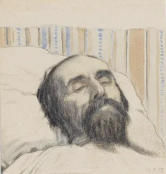 Malevich på sin dödsbädd