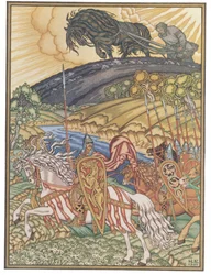 Volga Svyatoslavich och Mikula Selyannovich, 1940
