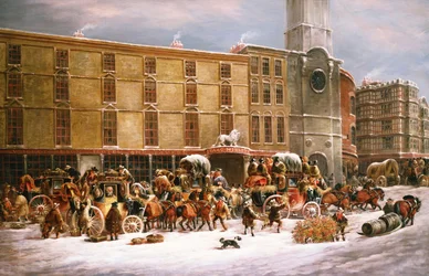 The White Lion Hotel and Tavern, Bristol, 1873