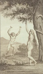 Illustration till Ewalds "Adam och Eva". III