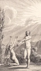 Illustration till Ewalds "Adam och Eva". II