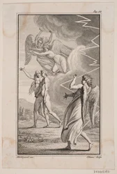 Illustration till Johannes Ewalds "Adam och Eva" V