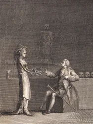 Niels Klim i anatomikammaren