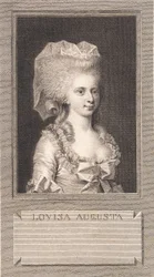 Porträtt av prinsessan Louise Augusta