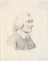 Porträtt av prästen Paul Egede (1709-89)
