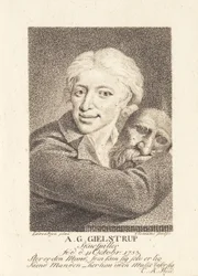 Skådespelaren Adam Gottlob Gielstrup (1753-1830)