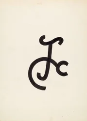 Boskapsmärke, ca. 1936.
