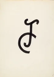 Boskapsmärke, ca. 1936.