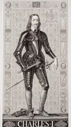 Charles I (1600-49) från "Illustrationer av engelsk och skotsk historia" volym I