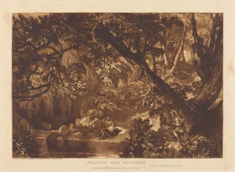 Aesacus and Hesperie, publicerad 1816.