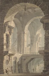 Mörkt fängelse Mörkt fängelse, 1790-99.