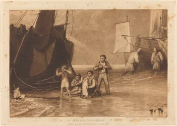 Marine Dabblers, publicerad 1811
