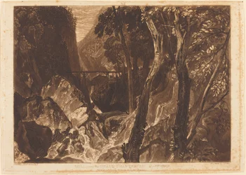 Bruk nära Grand Chartreuse, publicerad 1816.