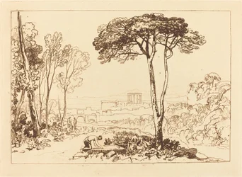 Scene in the Campagna, publicerad 1812.
