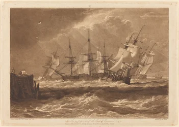 Ships in a Breeze, publicerad 1808.