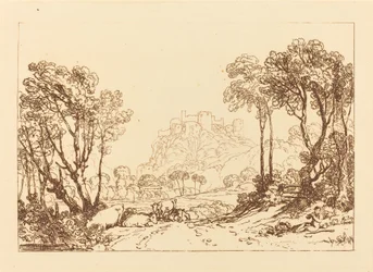 The Castle Above the Meadows, publicerad 1808.