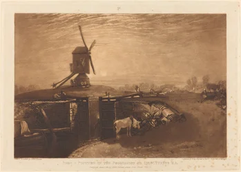 Windmill and Lock, publicerad 1811.