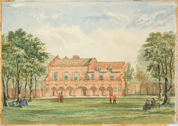 Old Forth House, Newcastle (kroppsfärg, penna och wc ombord)