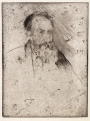 Porträtt av Albert P. Ryder