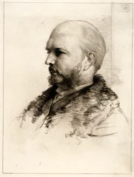 Porträtt av Robert Hoe