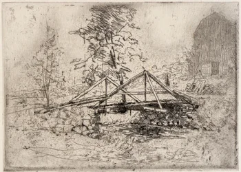 Träbron