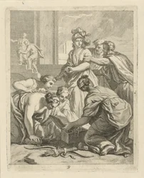 Akilles och Lycomedes döttrar Scener ur Achilles liv (serietitel) Vitam et mortem achilli (serietitel)