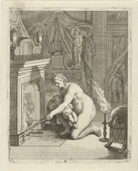 Thetis sätter Akilles i elden Scener ur Achilles liv (serietitel) Vitam et mortem achilli (serietitel)