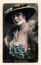 Billie Burke 1886-1970, amerikansk skådespelerska, tidigt 1900-tal.