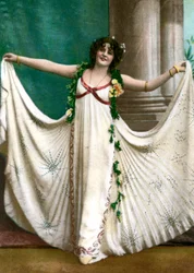 Marie Studholme 1875-1930, engelsk skådespelerska, tidigt 1900-tal.