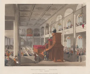 Filantropiska sällskapet, Kapellet, 1 april 1809., 1 april 1809.