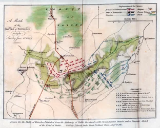 Slaget vid Waterloo, 1815 1816.