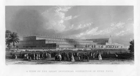 Den stora utställningen, Hyde Park, London, 1851.