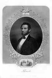 President Abraham Lincoln, amerikansk politiker, 1862-1867.
