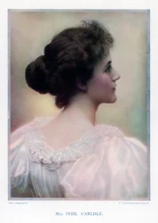Sybil Carlisle, skådespelerska, 1901.