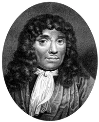 Antoni van Leeuwenhoek, nederländsk pionjär inom mikroskopin, 1813
