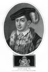 Edward VI, kung av England, 1804.