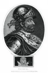 Henrik II, kung av England, 1804.