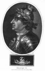 Henrik V, kung av England, 1803.