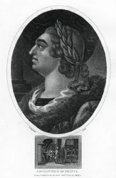 Ludvig XV, kung av Frankrike, 1805.