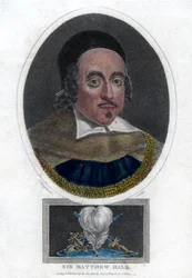 Sir Matthew Hale, 1600-talets Lord Chief Justice of England, 1808.